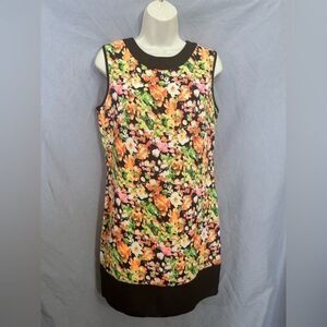 196 Ya Los Angeles floral 70’s hippie vibe dress medium